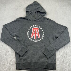 Barstool Sports Hoodie Mens Medium J America Pullover Kangaroo Pocket Sweatshirt